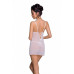 Passion | Сорочка з вирізами на грудях + стрінги Passion Lovelia Chemise White. Ціна 2159 грн. Фото: 1