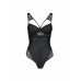 Passion | Боди из эко-кожи и кружева Loona Body black S/M - Passion. Цена 3 199 грн. Фото: 4