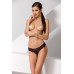 Passion | Мереживні Трусикитанга З Атласним Бантиком Naja Thong Black L/xl - Passion. Ціна 679 грн. Фото: 2