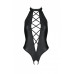 Passion | Боди Passion Nancy Black из эко-кожи с имитацией шнуровки и открытым доступом. Цена 2 759 грн. Фото: 4