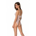 Passion | Боди Passion Ursula Body white XXL/XXXL, с ажурным декором и открытым шагом. Цена 1 189 грн. Фото: 1