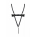 Passion | Боді з екошкіра celine body black 4xl/5xl — passion: з доступом, відкритий. Ціна 3016 грн. Фото: 2