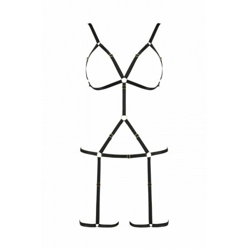 Passion | Портупея-стрепы на все тело INDICA black XXL/XXXL - Passion Exclusive. Цена 1 999 грн Passion | Портупея-стрепы на все тело INDICA black XXL/XXXL - Passion Exclusive. Цена 1 999 грн