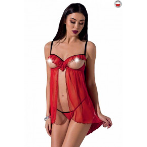 Passion | CHERRY CHEMISE red L/XL - Passion Exclusive. Цена: 1 689 грн