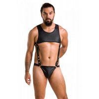 Боди мужское Passion ADAM 056 Black L/XL