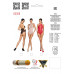 Passion | Боди BS088 с имитацией корсетной шнуровки, черный. Цена 695 грн. Фото: 4
