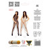 Passion | Бодистокинг с геометрическим узором Black Bodystocking Open Crotch BS010-black. Цена 695 грн. Фото: 3