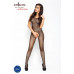 Passion | Бодистокинг с геометрическим узором Black Bodystocking Open Crotch BS010-black. Цена 695 грн. Фото: 1