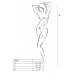 Passion | Бодистокинг BS013 white. Цена 619 грн. Фото: 1