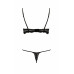 Passion | Комплект белья с декоративным элементом VERONIQUE SET black S/M - Passion. Ціна 1950 грн. Фото: 3 Passion | Комплект белья с декоративным элементом VERONIQUE SET black S/M - Passion. Ціна 1950 грн. Фото: 3