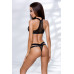 Passion | Комплект белья в сеточку, S/M чорний ARIN SET - Passion. Цена 1 720 грн. Фото: 1
