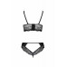 Passion | Комплект с ажурными вставками LOONA SET black S/M - Passion. Цена 2 650 грн. Фото: 3 Passion | Комплект с ажурными вставками LOONA SET black S/M - Passion. Цена 2 650 грн. Фото: 3