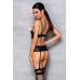 Passion | Корсет с открытым бюстом JANNIES CORSET black S/M - Passion. Цена 2 295 грн. Фото: 1