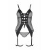 Passion | Корсет и стринги черный S/M BETH CORSET - Passion. Цена 3 995 грн. Фото: 2