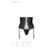 Passion | Пояс-корсет из экокожи CELINE SET black S/M — Passion: шнуровка, съемные пажи для чулок, стринги. Цена 2 464 грн. Фото: 6