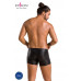Passion | Мужские кожаные боксеры с молниями Passion 049 Short Matt Black. Цена 1 469 грн. Фото: 3