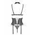 Passion | Корсет з відкритими грудьми Passion DOMINICA CORSET Black. Ціна 2634 грн. Фото: 3