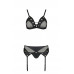 Passion | NESSY SET black L/XL - Passion. Ціна 3399 грн. Фото: 2