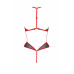 Passion | SATARA BODY red L/XL Passion. Ціна 1512 грн. Фото: 3