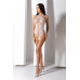 Passion | Бодистокинг Passion BS094 white. Ціна 729 грн. Фото: 7