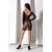 Passion | Бодистокинг Passion BS101 black. Ціна 679 грн. Фото: 8