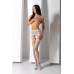 Passion | Эротические колготки-бодистокинг Passion S027 white. Цена 669 грн. Фото: 5