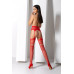 Passion | Эротические колготки-бодистокинг Passion S030 red. Ціна 669 грн. Фото: 6