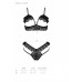 Passion | Комплект DOLLY SET WITH OPEN BRA black L/XL Passion. Цена 1 779 грн. Фото: 4