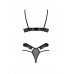 Passion | Комплект DOLLY SET WITH OPEN BRA black S/M Passion. Цена 1 512 грн. Фото: 3