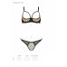 Passion | Комплект MARINA SET WITH OPEN BRA beige L/XL - Passion. Цена 1 860 грн. Фото: 4