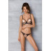 Passion | Комплект MARINA SET WITH OPEN BRA beige S/M - Passion. Ціна 2189 грн. Фото: 5