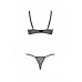 Passion | Комплект MARINA SET WITH OPEN BRA black L/XL - Passion. Цена 2 189 грн. Фото: 3