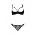 Passion | Комплект MARINA SET WITH OPEN BRA black L/XL - Passion. Цена 2 189 грн. Фото: 2