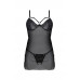 Passion | Пеньюар Passion DROSERA CHEMISE black L/XL - ECO Passion. Цена 2 379 грн. Фото: 2