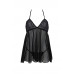 Passion | Пеньюар Passion KERRIA CHEMISE black XXL/XXXL - ECO Passion. Цена 3 669 грн. Фото: 2