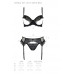 Passion | Комплект Passion KERRIA SET WITH OPEN BRA black XXL/XXXL - ECO Passion. Цена 3 399 грн. Фото: 4