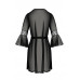 Passion | Пеньюар Passion LEAFA PEIGNOIR black XXL/XXXL - ECO Passion. Ціна 4155 грн. Фото: 3