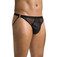 034 SLIP OPEN LUKE black S/M - Passion
