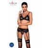 Комплект Passion NESSY SET Black – чувственная элегантность в черном