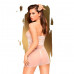 Penthouse | Приталенная сорочка-сетка со стрингами Penthouse - All Yours White M/L. Цена 489 грн. Фото: 1