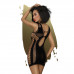 Penthouse | Мини-платье с сюрреалистическим узором Penthouse - Juicy Poison Black XL. Цена 509 грн. Фото: 1