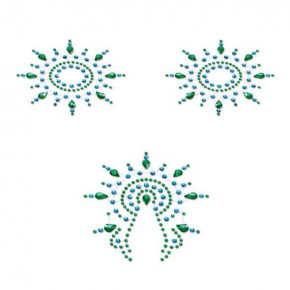 Petits Joujoux | Пэстис Gloria set of 3 - Green/Blue. Цена: 696 грн