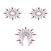 Пэстис Gloria set of 3 - Black/Pink