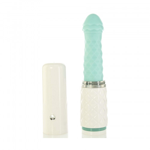 PILLOW TALK | Роскошный вибратор-пульсатор с присоской Pillow Talk - Feisty Thrusting Vibrator Teal. Цена 3 943 грн PILLOW TALK | Роскошный вибратор-пульсатор с присоской Pillow Talk - Feisty Thrusting Vibrator Teal. Цена 3 943 грн