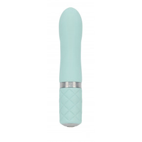 PILLOW TALK | Роскошный вибратор - Flirty Teal с кристаллом Сваровски. Цена: 1 709 грн