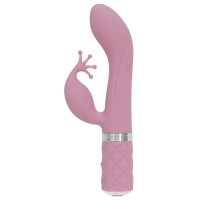 PILLOW TALK | Вибратор Kinky Pink с кристаллом Swarovski. Цена 2 897 грн