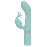 PILLOW TALK | Вибратор Kinky Teal с кристаллом Swarovski. Цена 2 897 грн