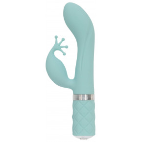 PILLOW TALK | Вібратор Kinky Teal с кристалом Swarovski. Ціна: 2897 грн