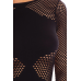 Pink Lipstick Lingerie | БОДИ DEFINITIVE DIVA BODYSUIT BLACK, OS. Цена 1 461 грн. Фото: 2