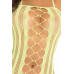 Pink Lipstick Lingerie | Комбинезон FAKE NEWS BODYSTOCKING YELLOW, OS. Цена 1 160 грн. Фото: 2